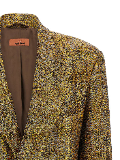 Missoni Gold Polyester Blazer