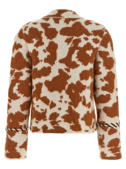 Guest in Residence Brown Cashmere Full-Length Jacket