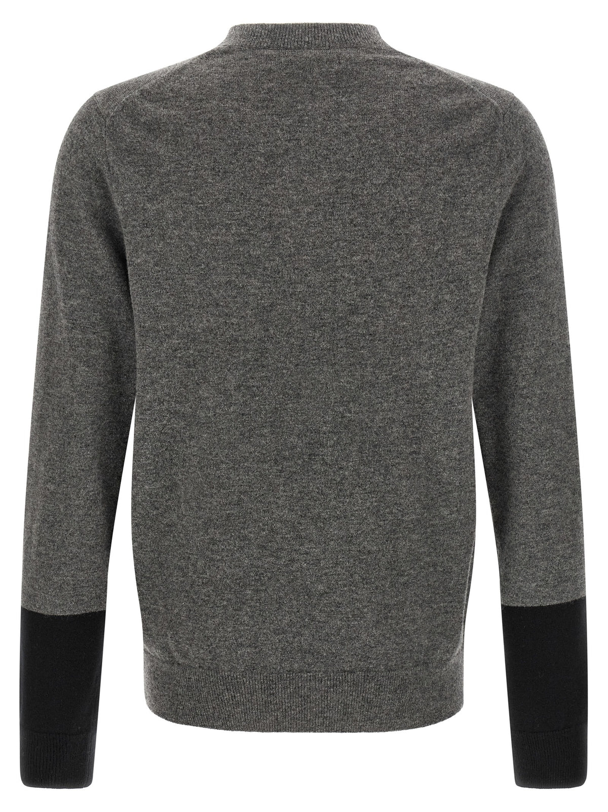 Comme Des Garçons Gray Wool Cardigan