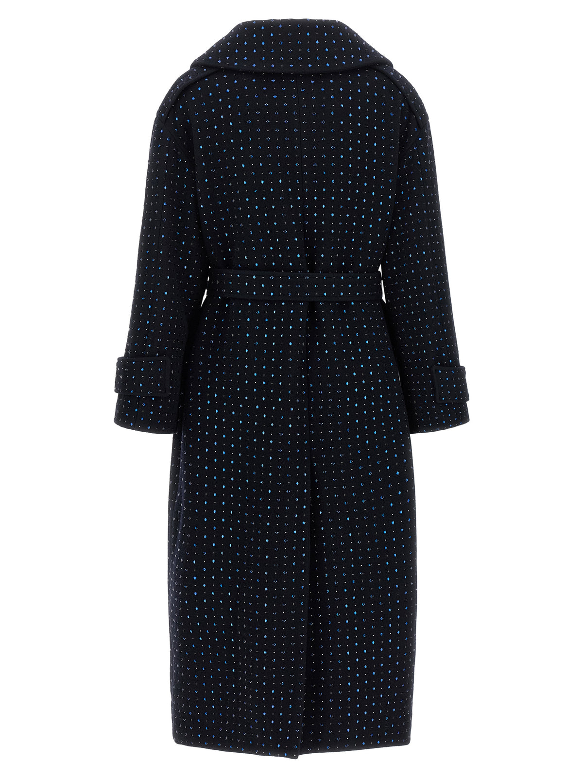 PINKO Blue Wool Coat