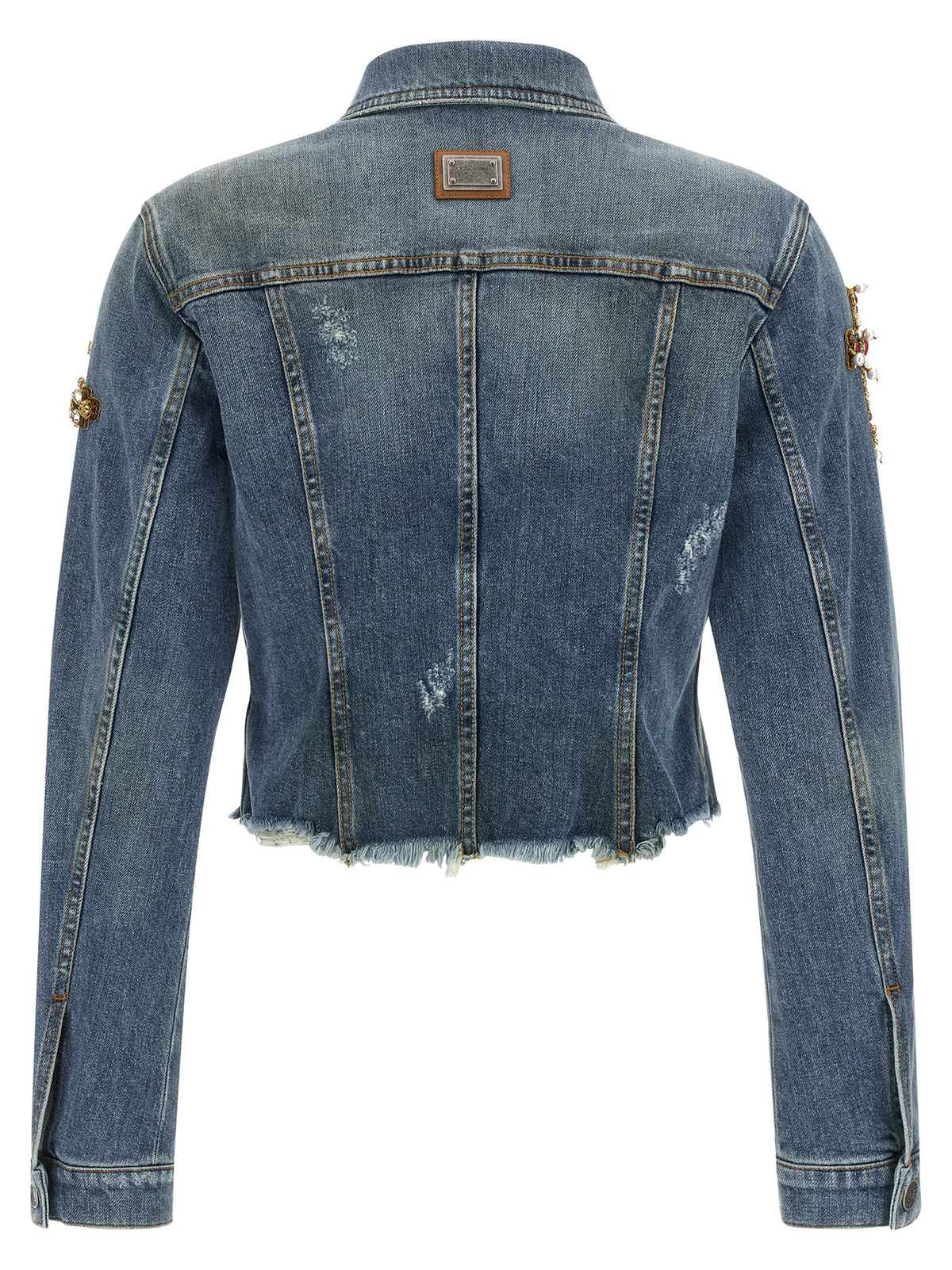 Dolce & Gabbana Blue Cotton Denim Jacket