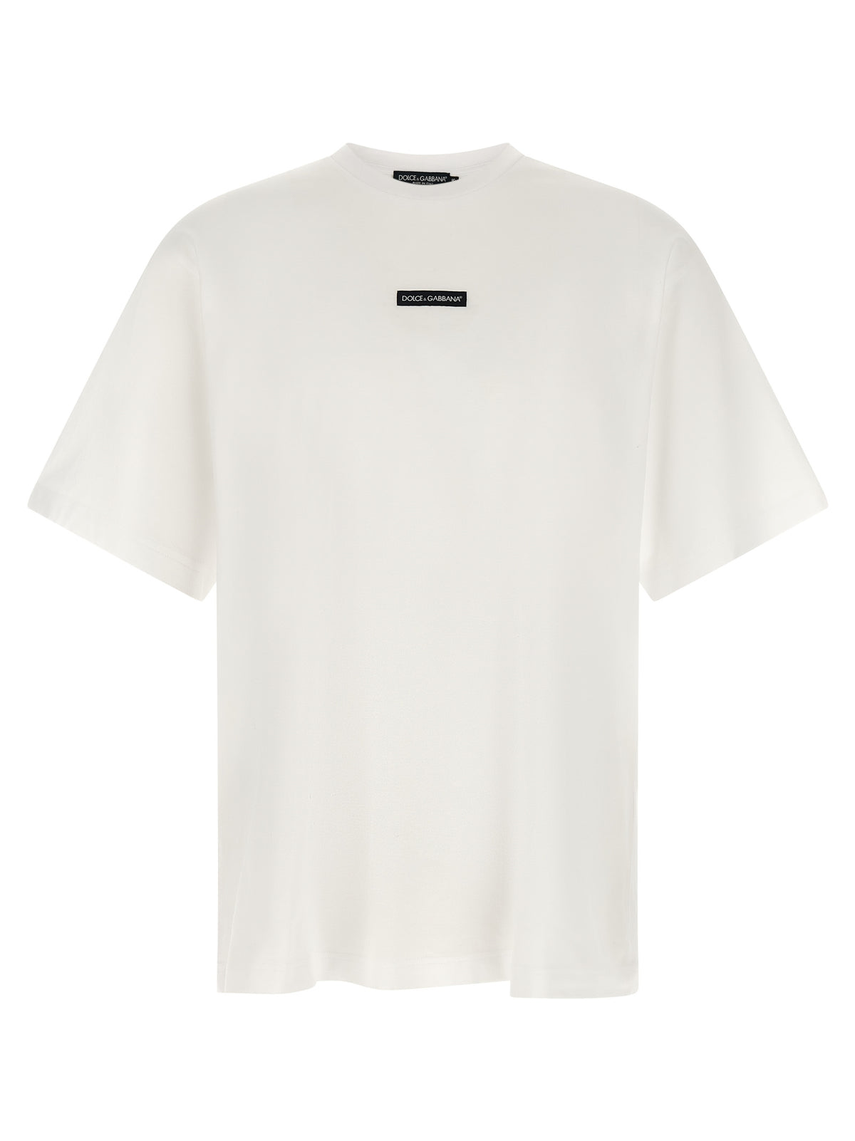 Dolce & Gabbana White Cotton T-Shirt