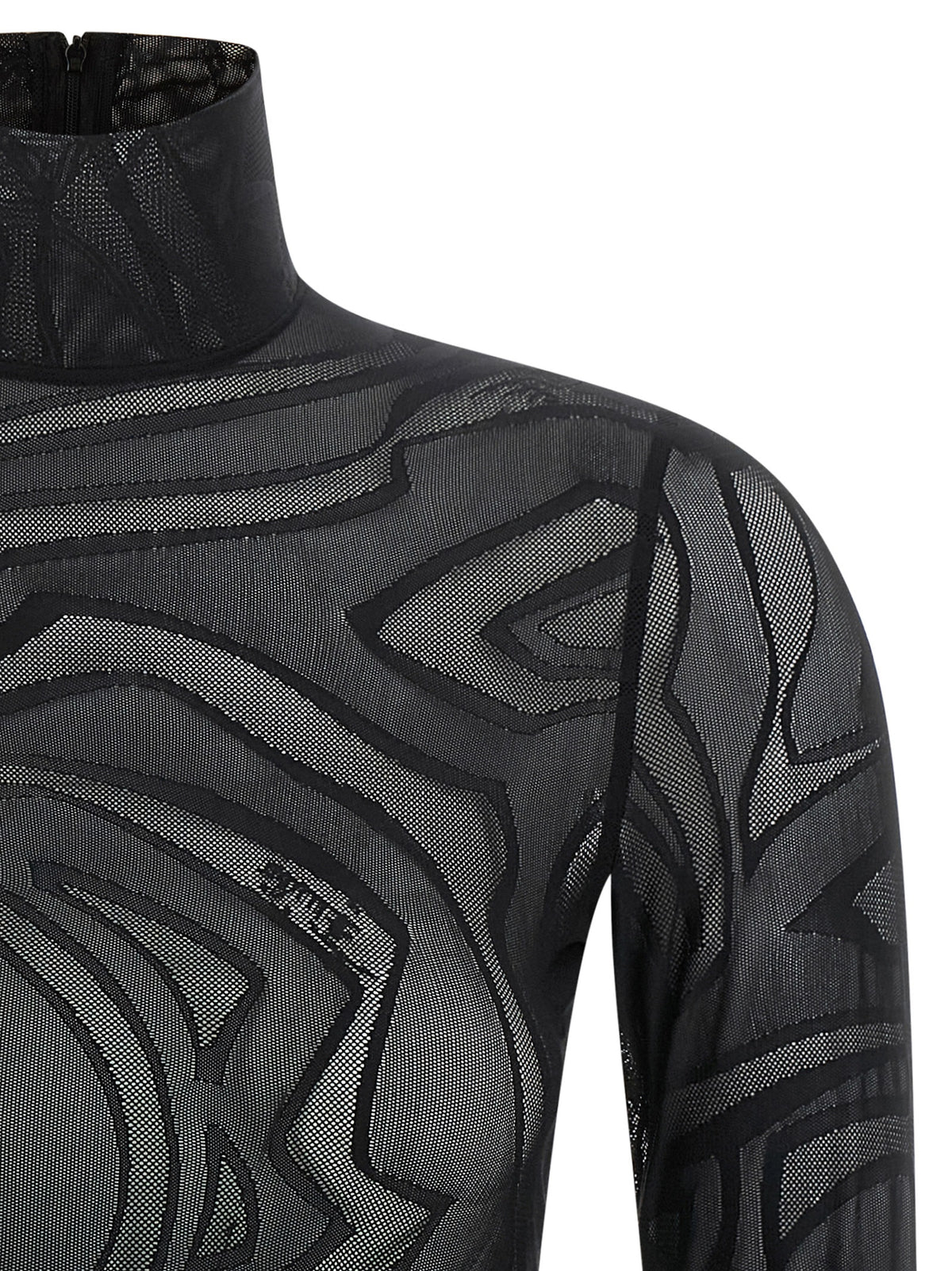 Emilio Pucci Black Polyamide Bodysuit