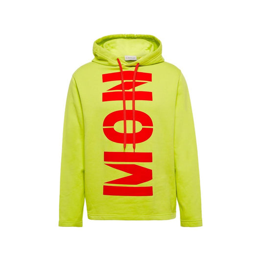 Sweatshirt Hoodie by MONCLER GENIUS for men in cotton bicolour features a slouchy chic silhouette, detailed with a slouchy chic long-sleeve and a signature hooded neckline for an elevated aesthetic.