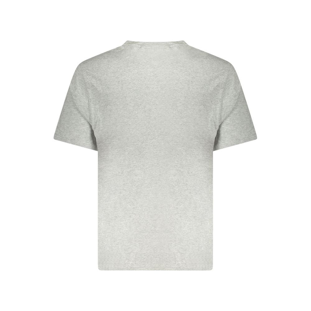 T-Shirt by Converse for men in cotton gray & print features an edgy silhouette, meticulously detailed with a sophisticated and for a truly edgy finish.