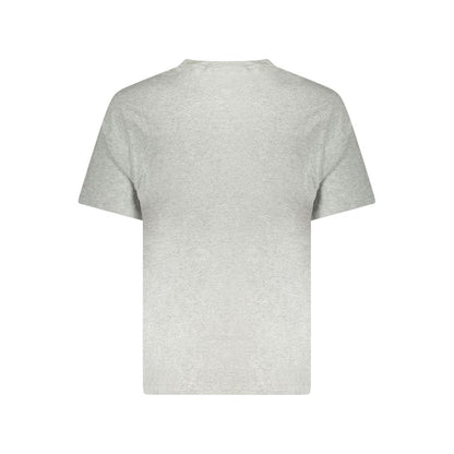 T-Shirt by Converse for men in cotton gray & print features an edgy silhouette, meticulously detailed with a sophisticated and for a truly edgy finish.