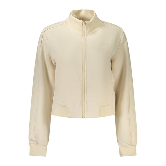 Sweatshirt by Guess Jeans for women in polyester beige features a unrivaled silhouette with a refined and unrivaled detailing for a sophisticated look.