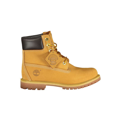 Lace-Up Ankle Boots by Timberland for women in polyester yellow & print features an enchanting design from the Women's Polyester Lace-Up Ankle Boots collection, highlighting a enchanting and for a refined look.
