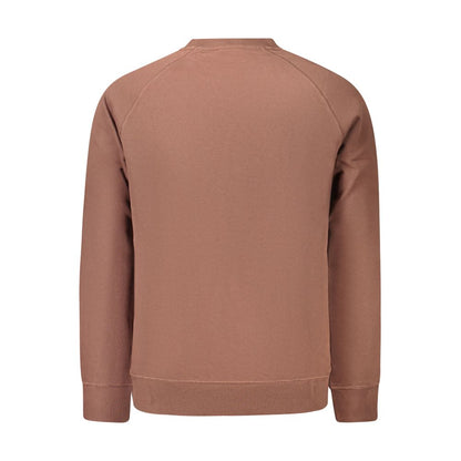 Sweatshirt by Timberland for men in cotton brown features an exquisite silhouette, showcasing and details for a exquisite look.