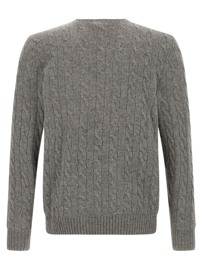 Polo Ralph Lauren Gray Wool Cardigan