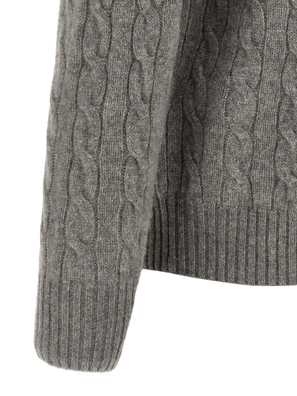 Polo Ralph Lauren Gray Wool Cardigan