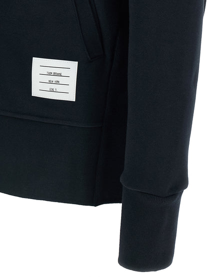 Thom Browne Blue Cotton Sweatshirt
