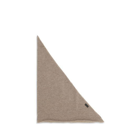 Brunello Cucinelli Cashmere Triangular Scarf - Beige Signature