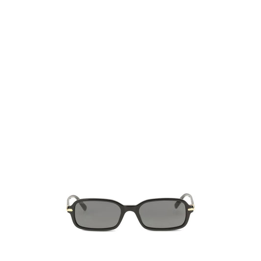 Sunglasses by Valentino Garavani for women in calfskin leather black & signature showcases a ethereal silhouette, featuring black coloured frame with for a ethereal finish.