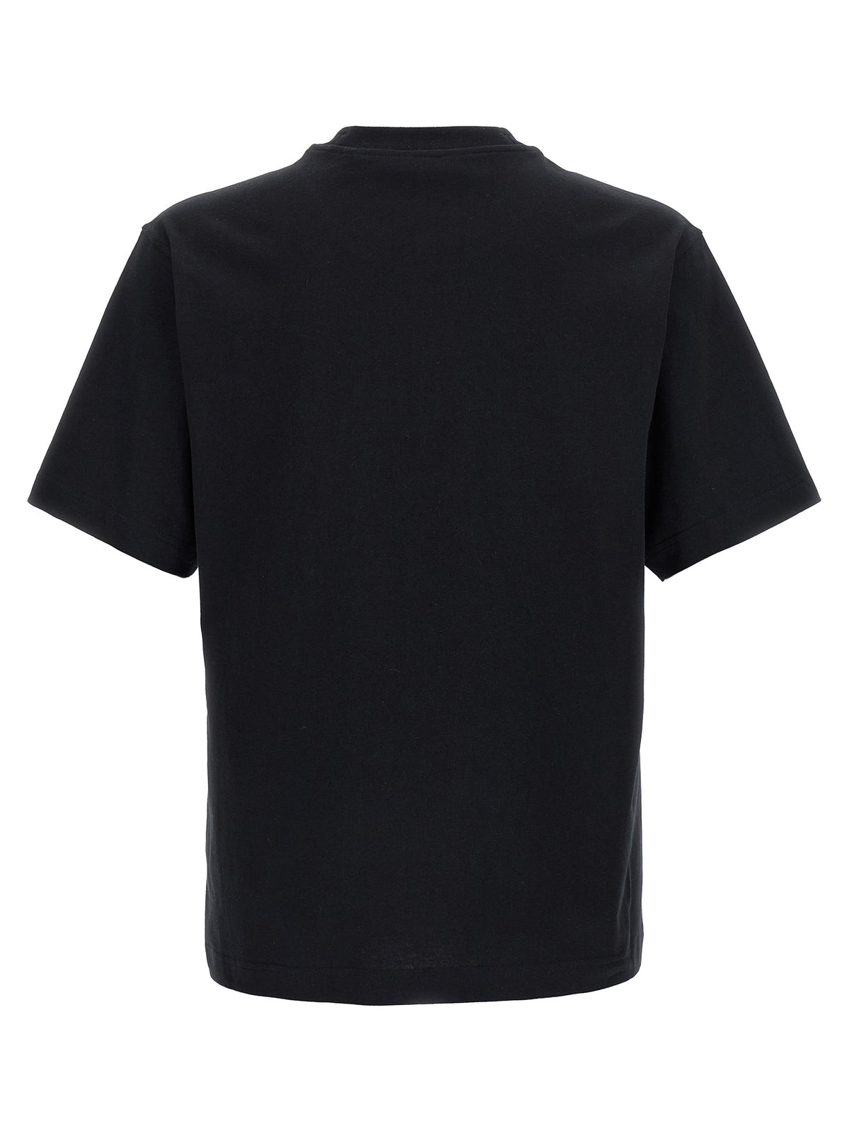 T-Shirt by Burberry for men in cotton black & patterned showcases a chic silhouette, artfully detailed with a chic crew neckline and for a chic finish.