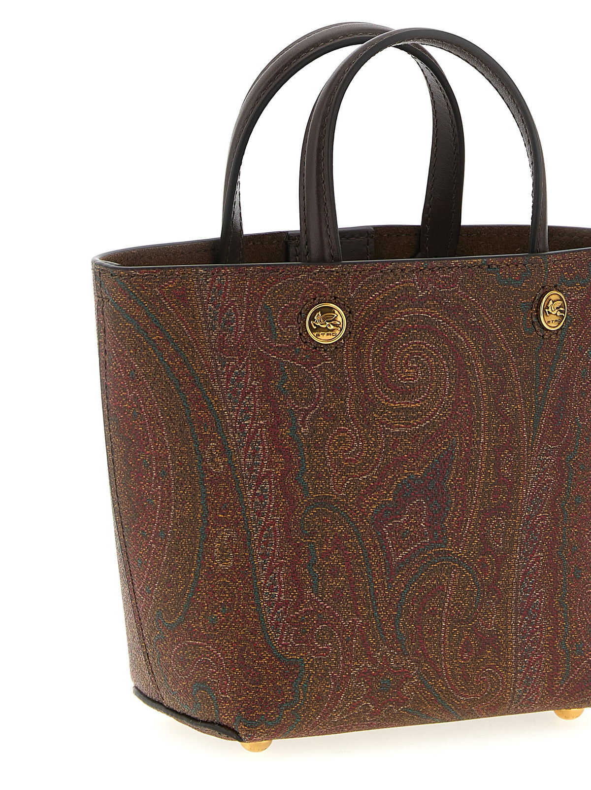 Etro Multicolor Cotton Tote Bag