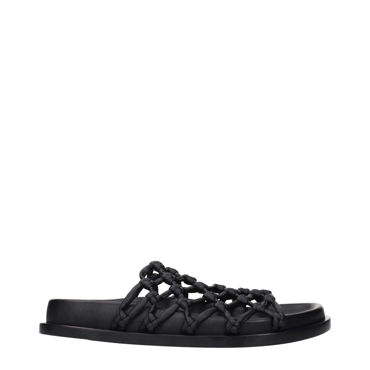 Clogs Slippers by Jil Sander for women in leather black features an effortless chic silhouette from the Women's Leather Clogs Slippers collection, showcasing a and effortless chic .