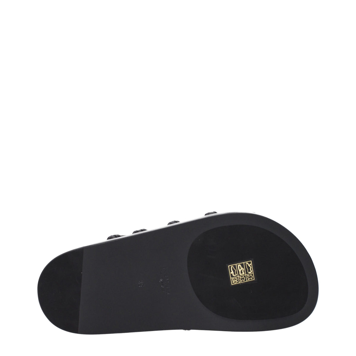 Clogs Slippers by Jil Sander for women in leather black features an timeless Women's Leather Clogs Slippers aesthetic, defined by a and a refined .