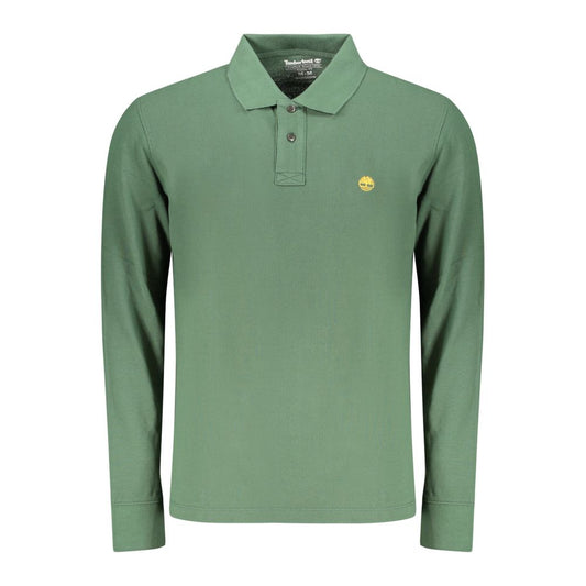 This Polo Shirt by Timberland for men in cotton green presents a flawless silhouette, showcasing flawless detailing and a refined for a truly flawless aesthetic.