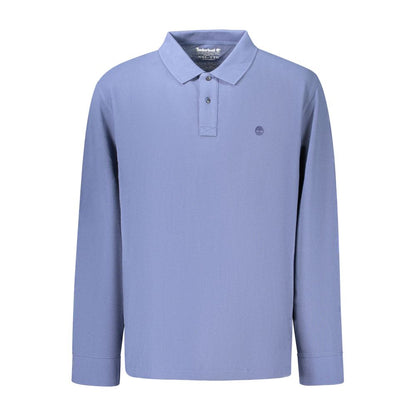 Timberland Blue Cotton Polo Shirt