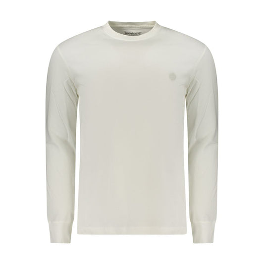 T-Shirt by Timberland for men in cotton white features an edgy silhouette, meticulously detailed with a sophisticated and crew neckline for a truly edgy finish.