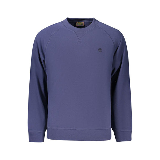 Sweatshirt by Timberland for men in cotton blue features an enviable silhouette, showcasing a premium and refined crew neckline for a truly enviable finish.