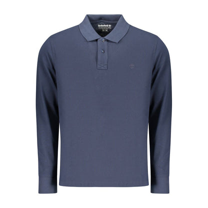 Timberland Blue Cotton Polo Shirt