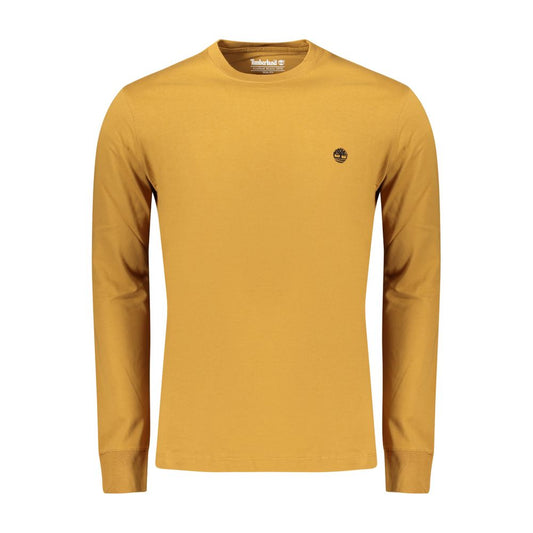 T-Shirt by Timberland for men in cotton brown showcases a unassuming silhouette, artfully detailed with a refined crew neckline and unassuming for a sophisticated, contemporary look.