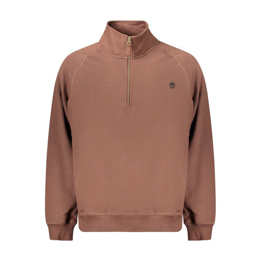 Sweatshirt by Timberland for men in cotton brown features an exquisite silhouette, showcasing and details for a exquisite look.