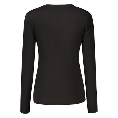 Guess Jeans Black Cotton T-Shirt
