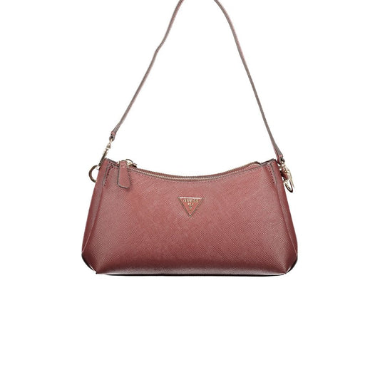 Mini Handbag by Guess Jeans for women in polyethylene brown features a exquisite silhouette, showcasing a secure snap & zipper and exquisite built-in-compartments, external-pockets, internal-pockets & cardholder with versatile shoulder-strap, adjustable-strap & handle for a exquisite finish.