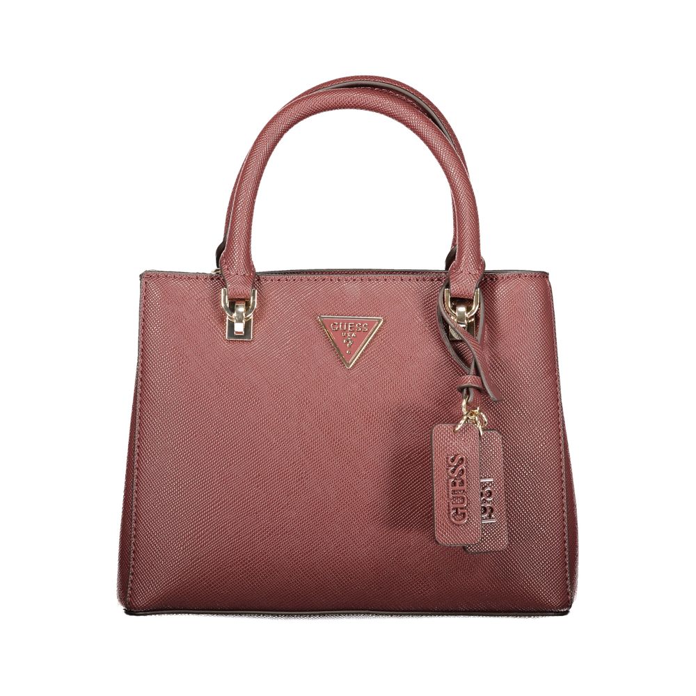 Guess Jeans Brown Polyethylene Handbag