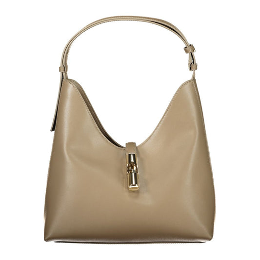 Hobo Handbag by Furla for women in leather green presents a ornamental silhouette, showcasing a secure , ample internal-pockets, and versatile handle for a ornamental finish.