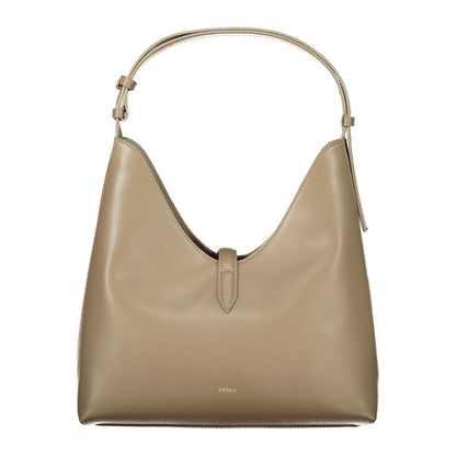 Furla Green Leather Handbag