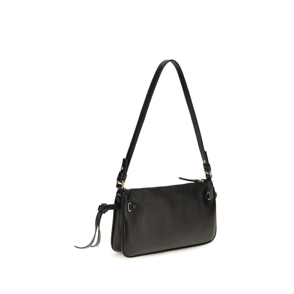 Mini Shoulder Bag by Chloé for women in bos taurus calf & lambskin leather black & signature features a effortless sophistication silhouette, secured by a zipper with ample internal-pockets and versatile shoulder-strap & belt-strap for a effortless sophistication finish.