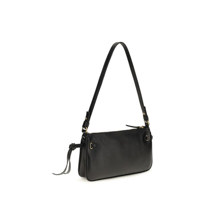 Mini Shoulder Bag by Chloé for women in bos taurus calf & lambskin leather black & signature features a effortless sophistication silhouette, secured by a zipper with ample internal-pockets and versatile shoulder-strap & belt-strap for a effortless sophistication finish.