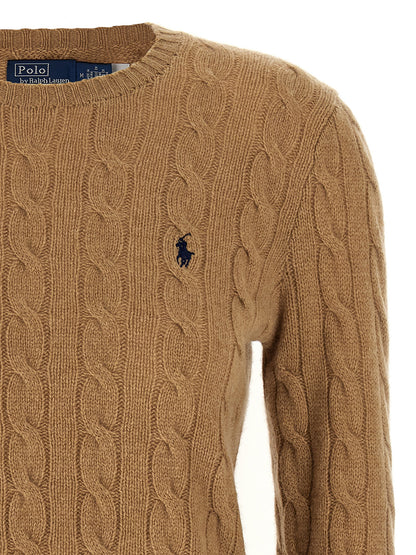 Polo Ralph Lauren Beige Wool Cardigan