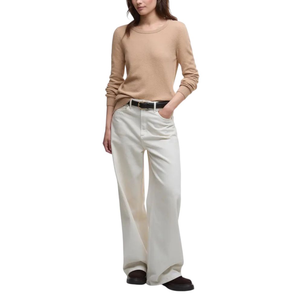 Barbour Beige Wool Sweatshirt