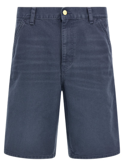 Carhartt Wip Blue Organic Cotton Bermuda Shorts