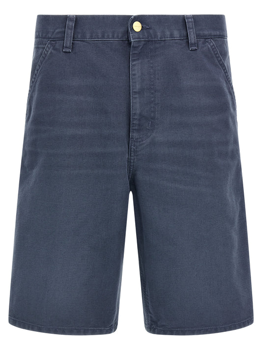 Bermuda Shorts by Carhartt Wip for men in organic cotton blue features a eye catching and short with a eye catching .