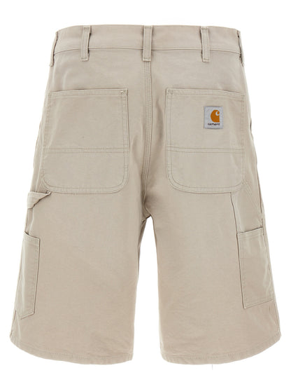 Carhartt Wip Beige Organic Cotton Bermuda Shorts