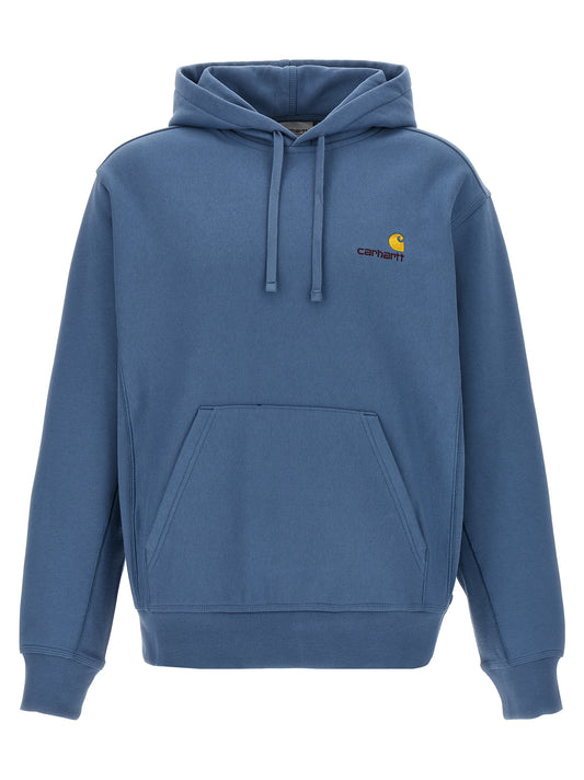 Carhartt Wip Men's Cotton Sweatshirt Hoodie - Blue