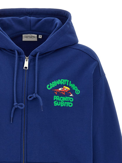 Carhartt Wip Blue Cotton Sweatshirt