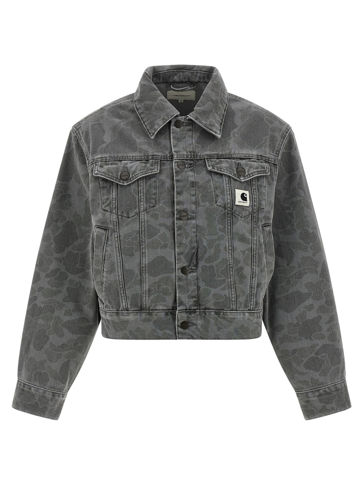 Carhartt Wip Gray Organic Cotton Denim Jacket