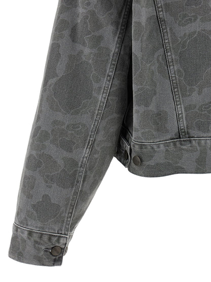 Carhartt Wip Gray Organic Cotton Denim Jacket