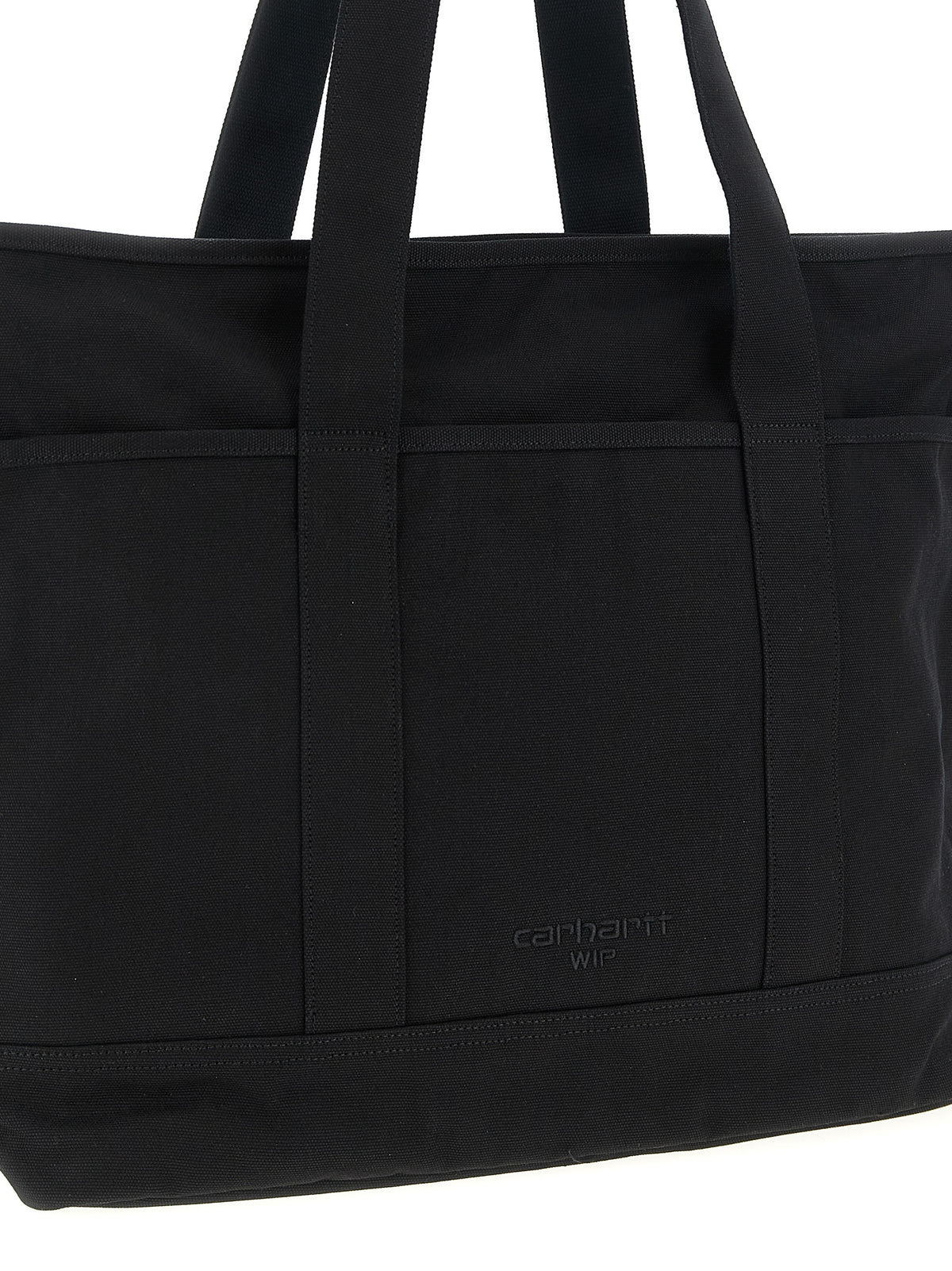 Carhartt Wip Black Cotton Tote Bag