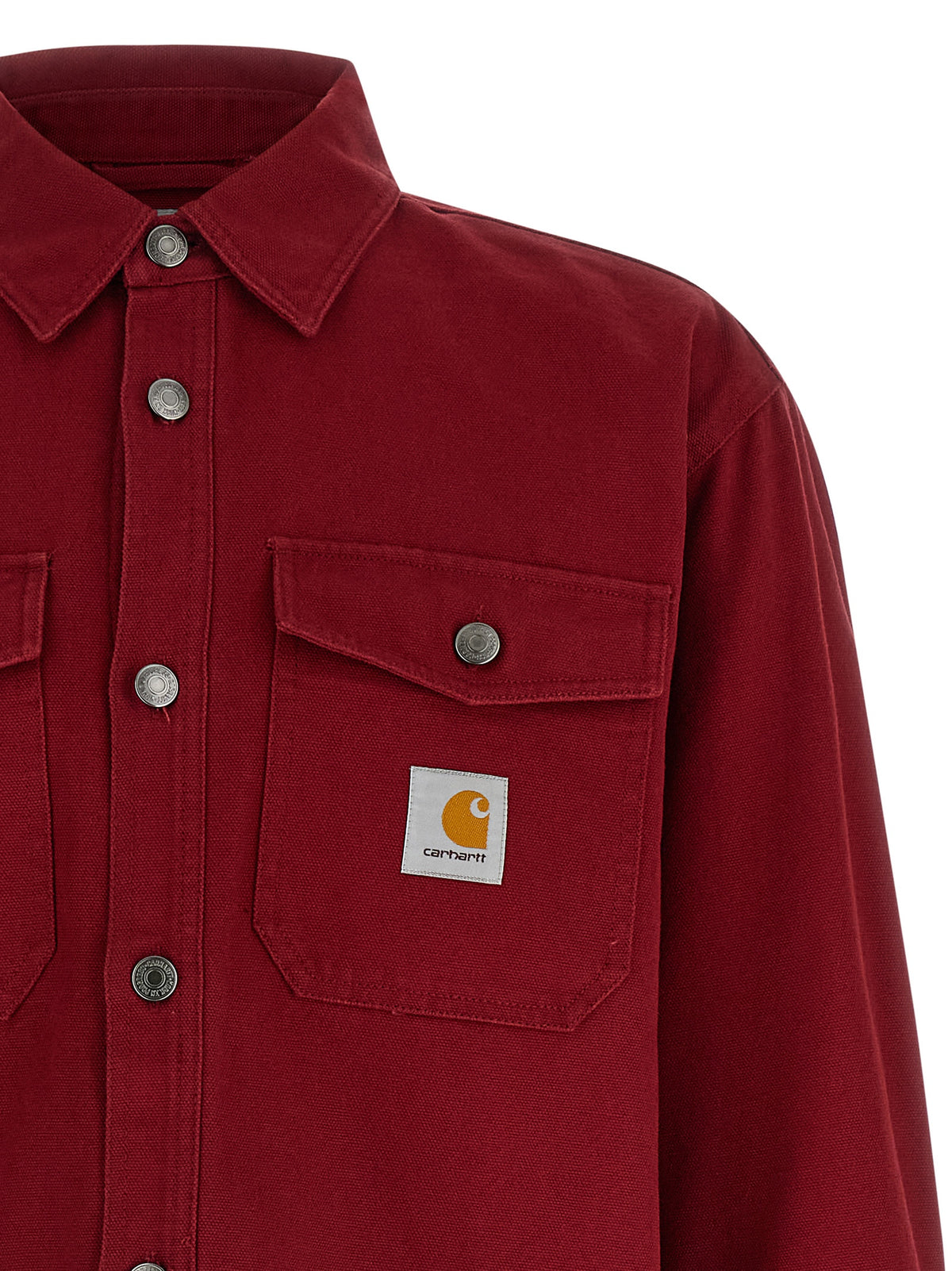 Carhartt Wip Red Cotton Blouse