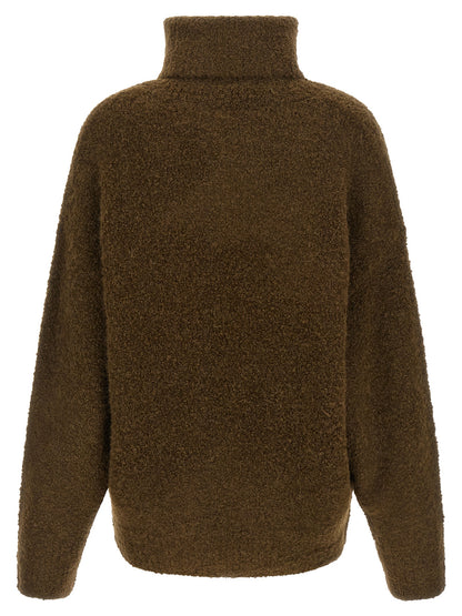 TOTEME Brown Wool Cardigan