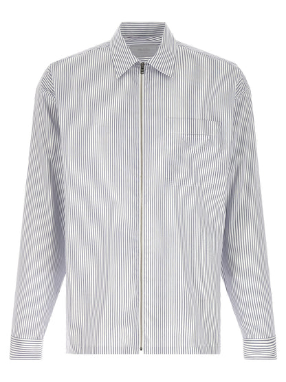Prada Blue Cotton Blouse