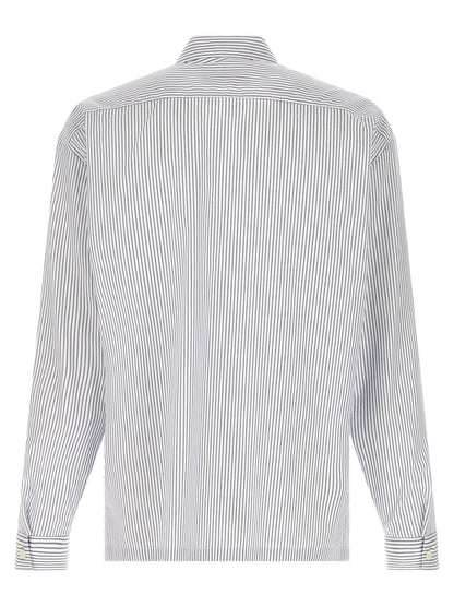 Prada Blue Cotton Blouse